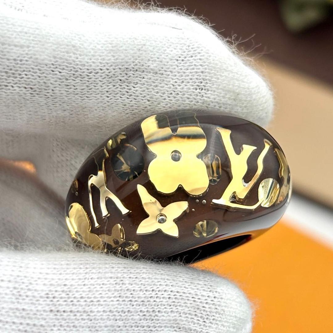 ルイヴィトン 指輪 バーグ アンクルージョン リング アクセ フラワー 13号
