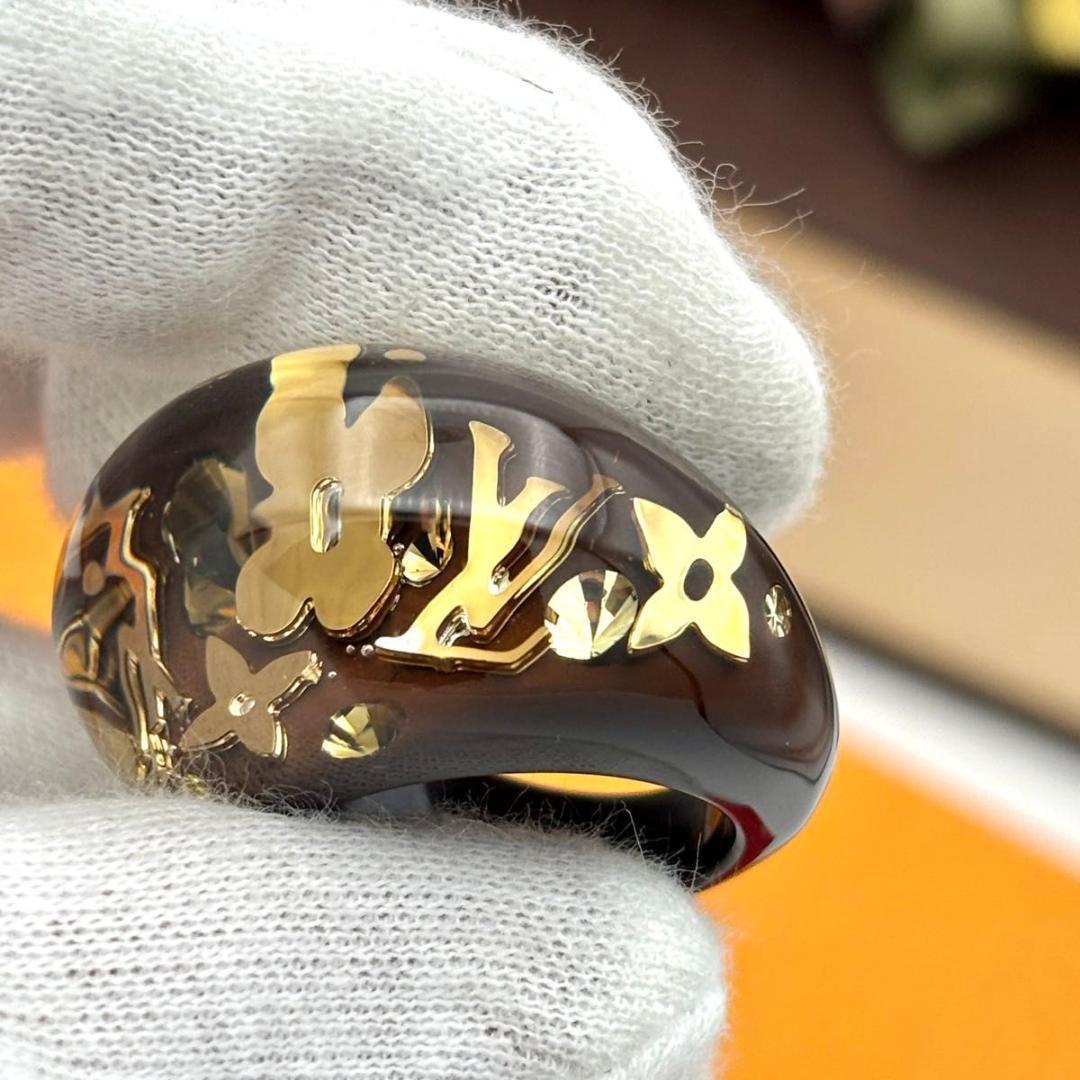 ルイヴィトン 指輪 バーグ アンクルージョン リング アクセ フラワー 13号