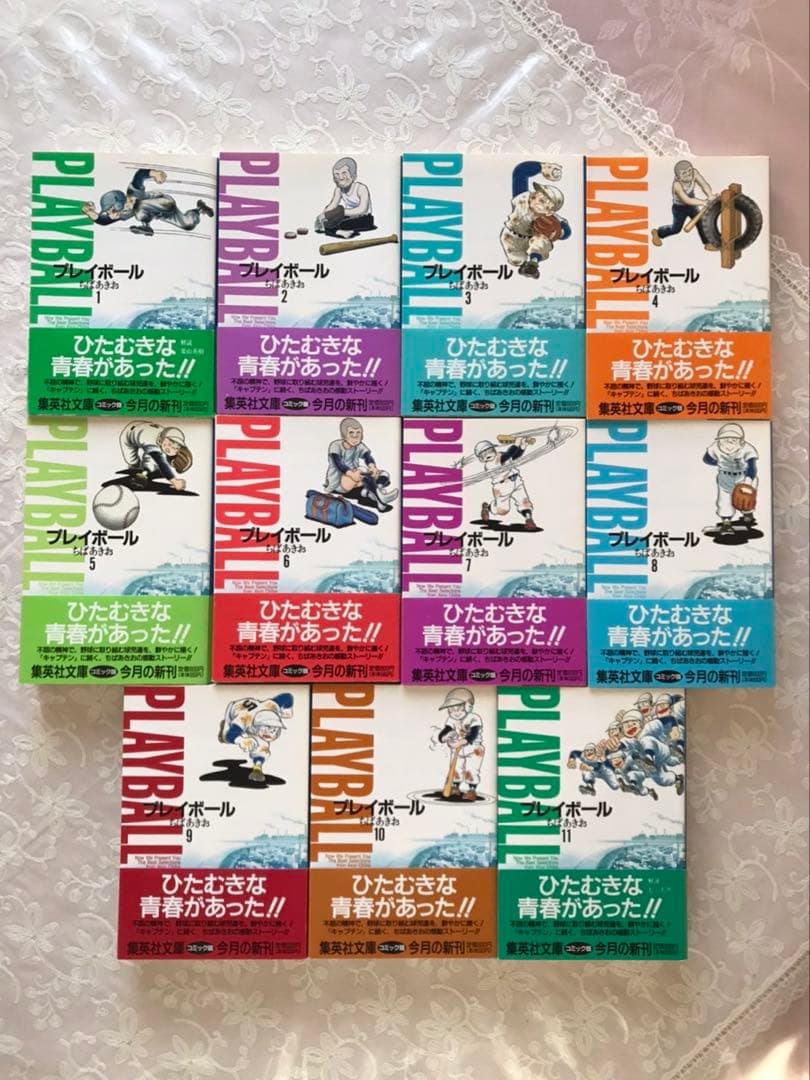 ★セット単位バラ売り可★「プレイボール 全１１巻」＆「プレイボール２ 全１２巻」