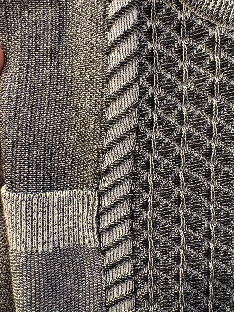 トップス YASHIKI / Kinkai collar Vest Mix Gray