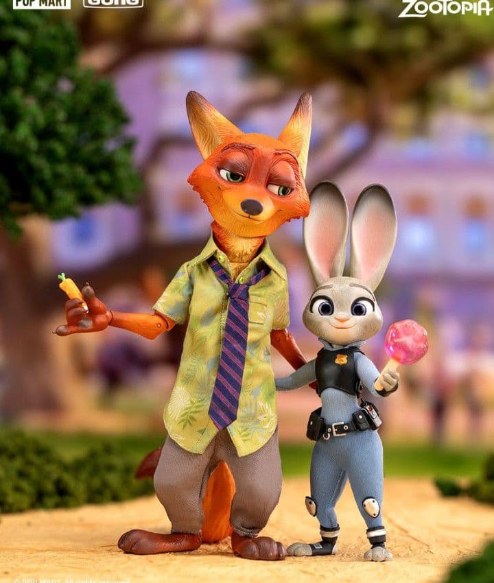 Disney　ズートピア　アクションフィギュア　シュリンク付