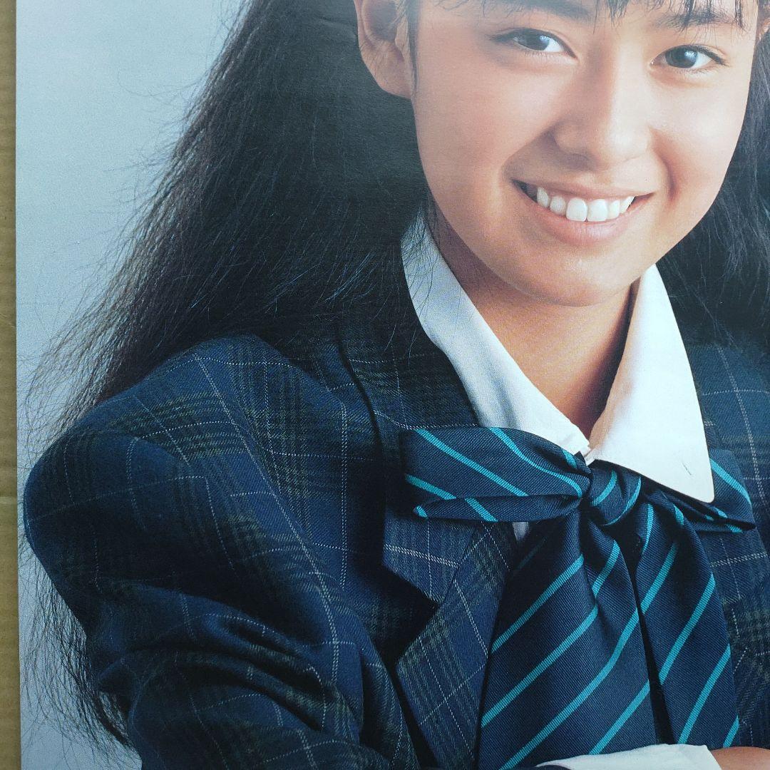 後藤久美子／MEMORY BOX 新品 店頭告知ポスター 80年代当時物アルバム