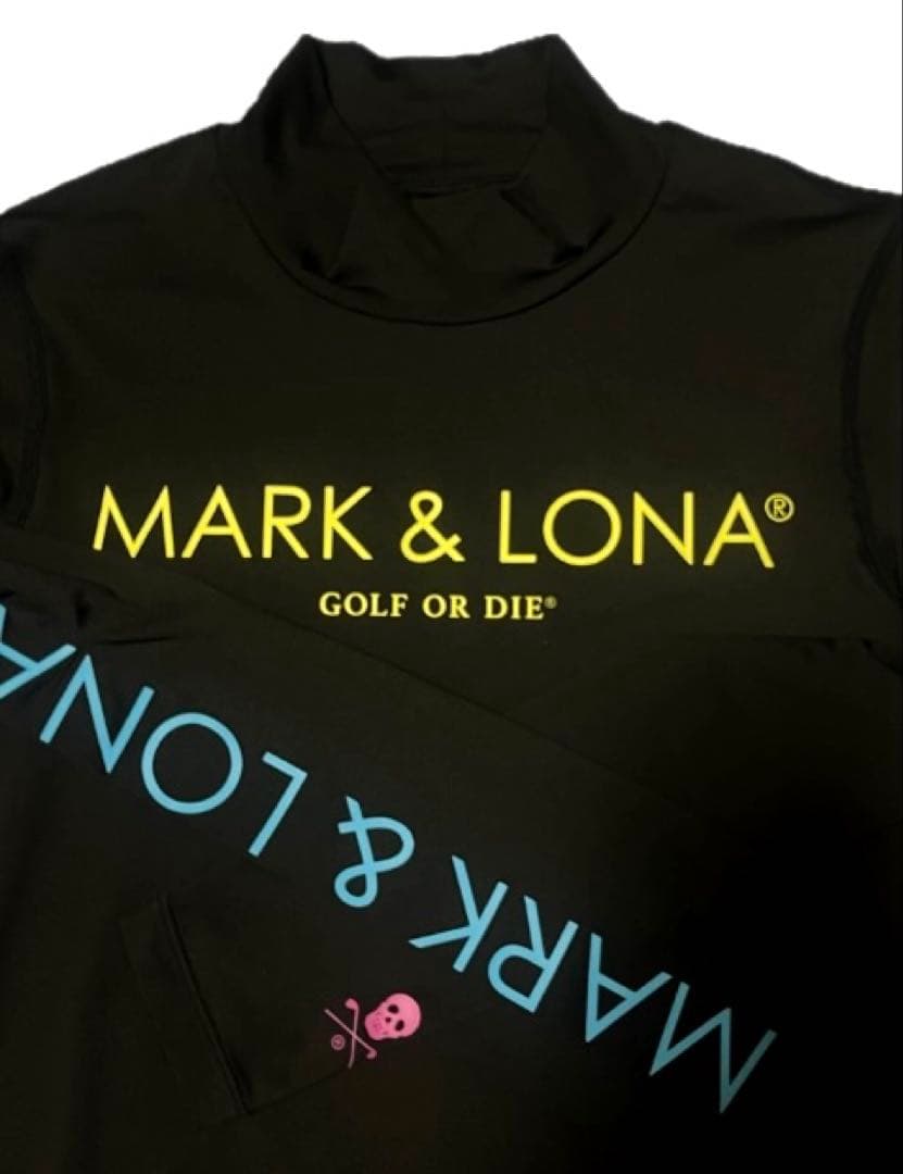 MARK&LONA マークアンドロナ モックネック 長袖インナーTシャツ