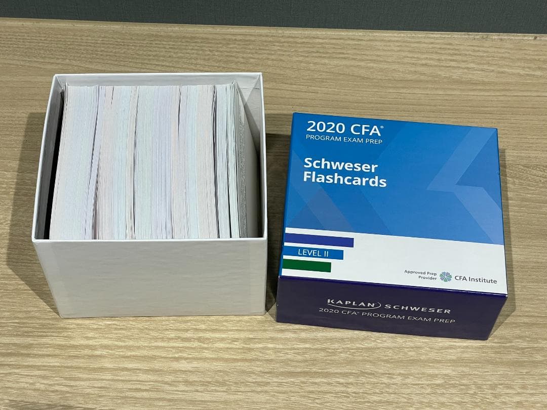 語学・辞書・学習参考書 2020 CFA Level 2 Schweser Flashcards