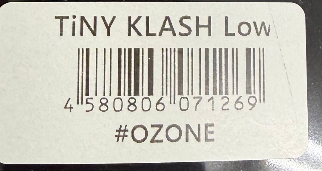 最終値下げ TINY KLASH Low 新色 OZONE