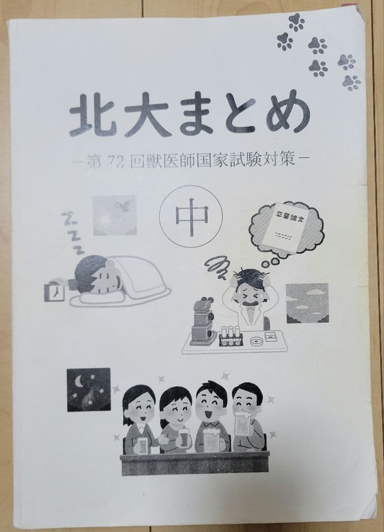 北大まとめ 獣医 国家試験対策 上・中・下セット