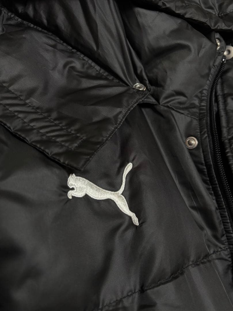 プーマ　PUMA ベンチコート　ダウンコート　防寒　コート　刺繍　L〜O