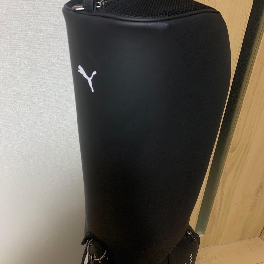 美品 プーマ PUMA ベーシック23CB キャディバッグ ブラック