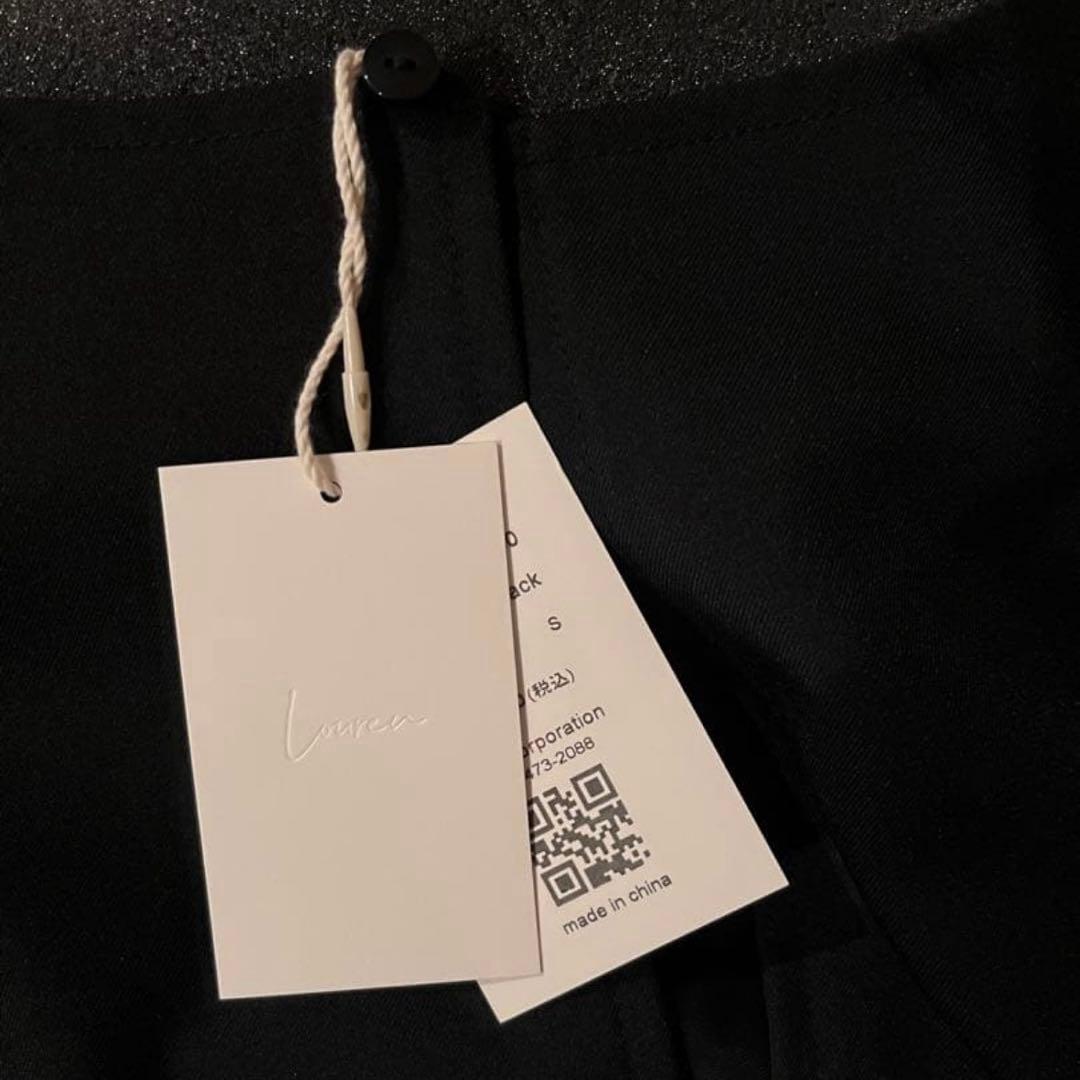 新品タグ付き　louren puff sleeve pencil dress