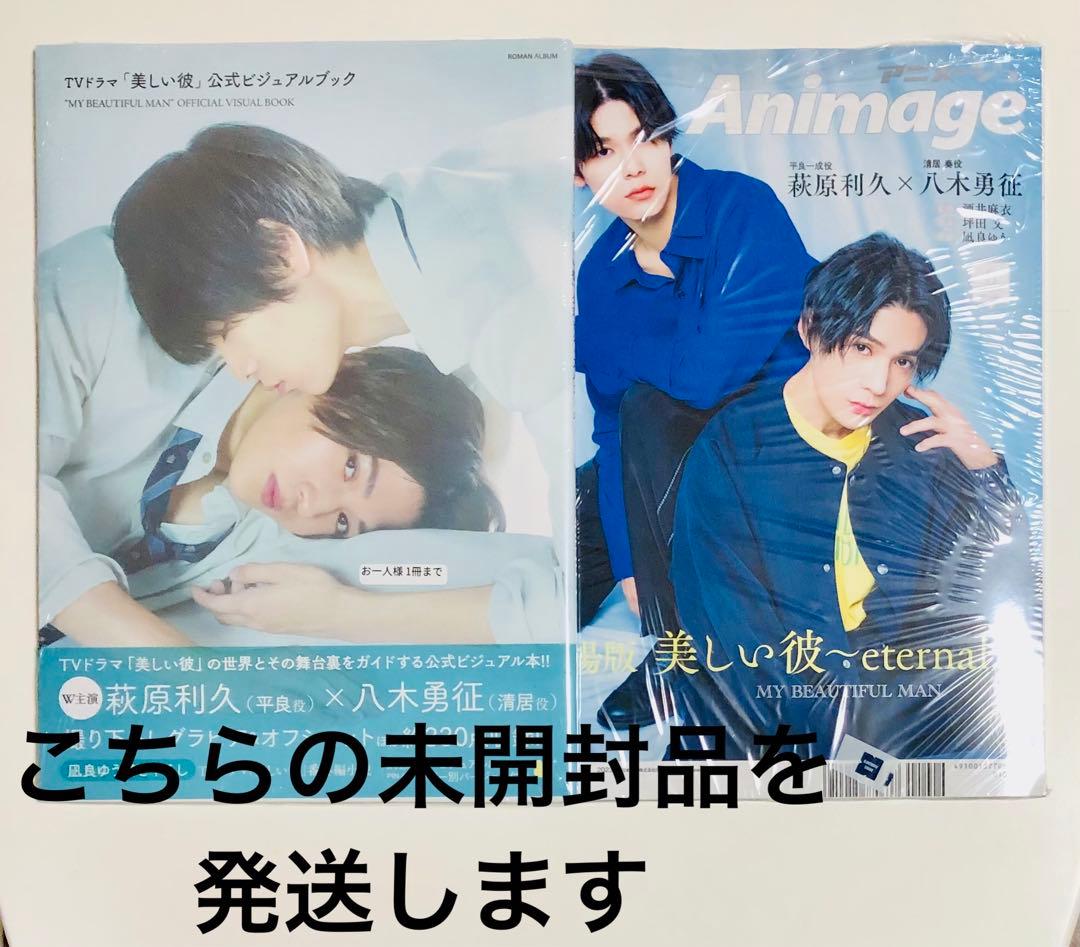 美しい彼パンフレットアニメージュ6月号公式ビジュアルブック 八木勇征1st写真集