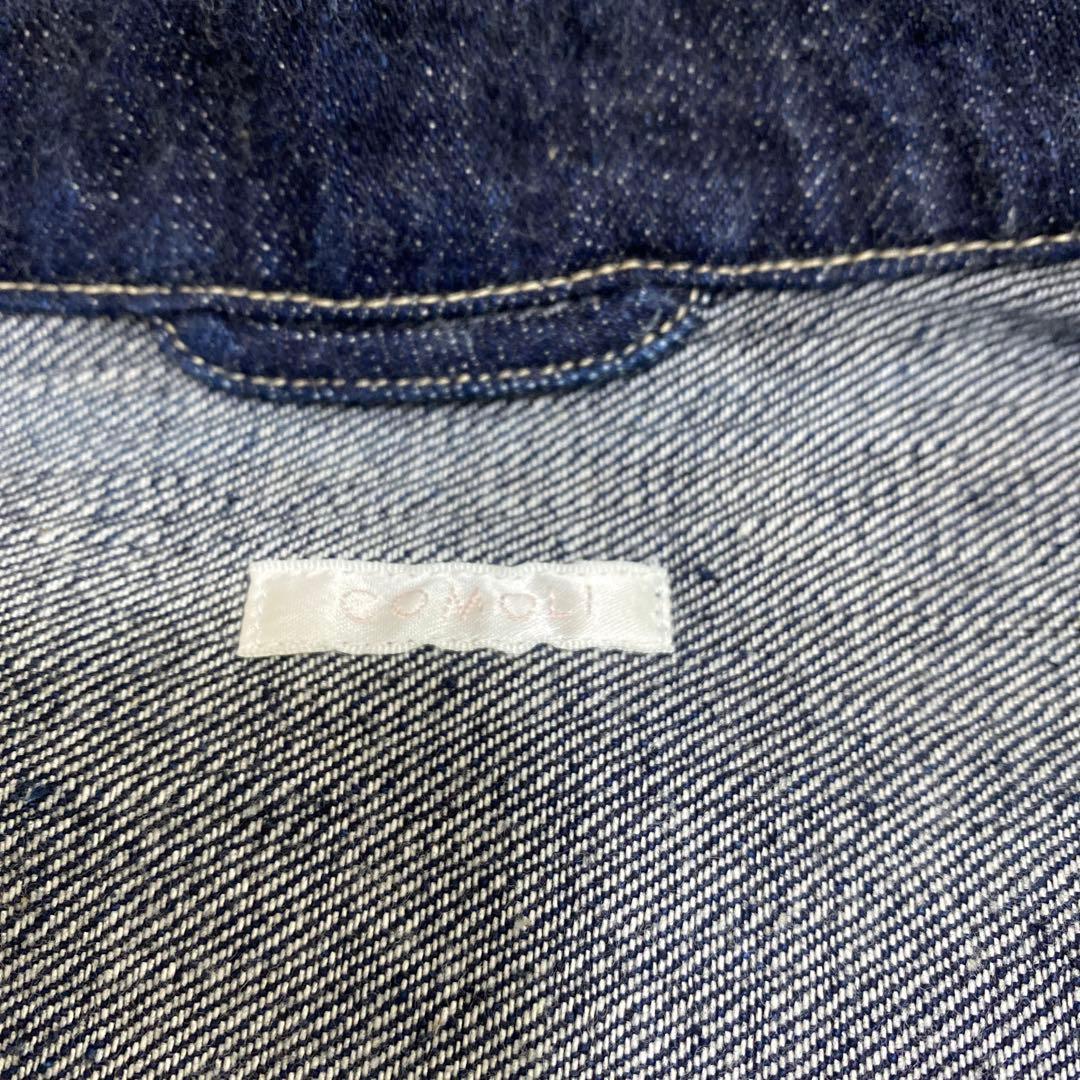 専用　　23aw COMOLI デニムジャケット サイズ3 ネイビー コモリ