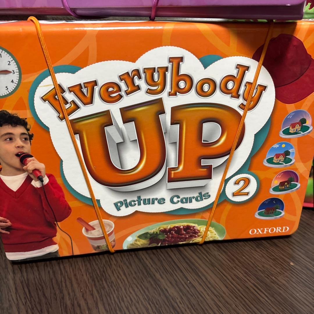 Everybody Up：Level 4 Picture Cards 4点セット