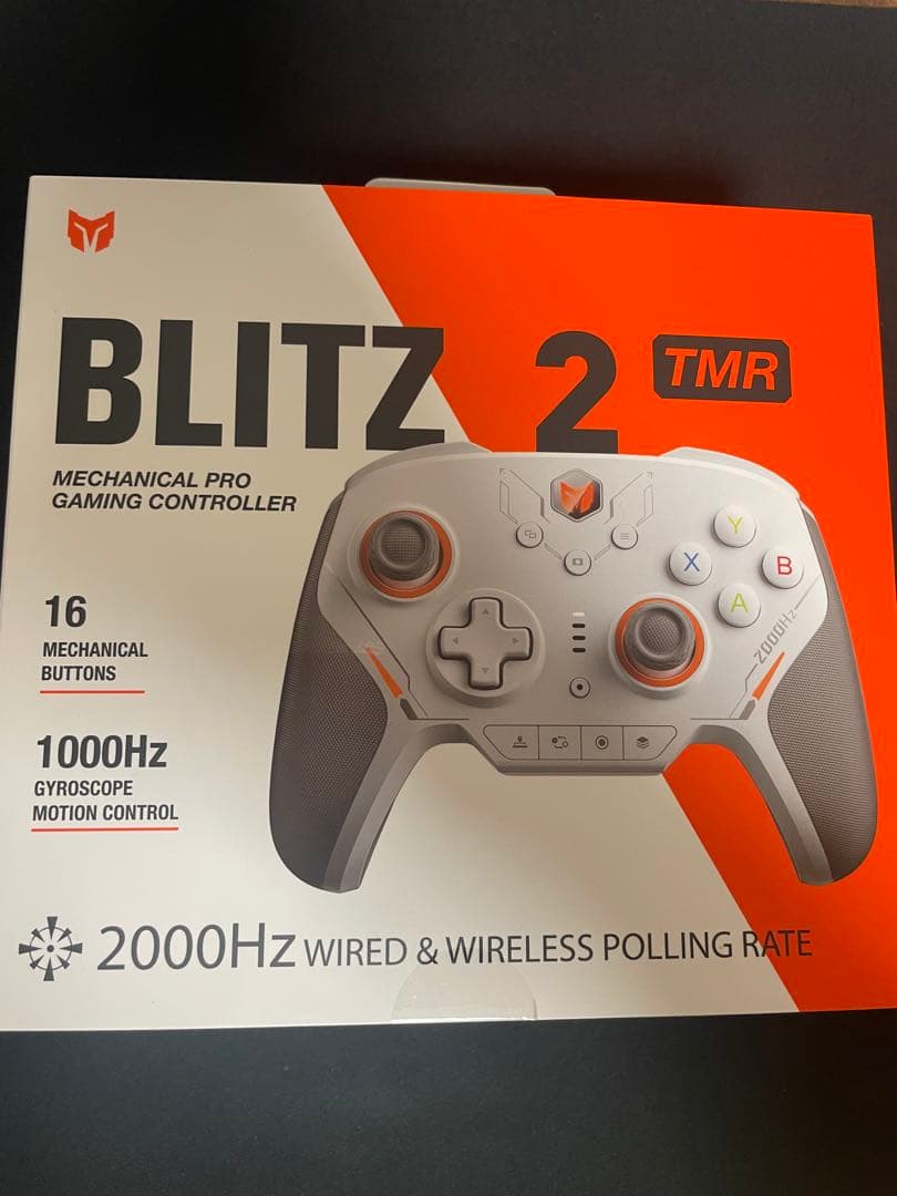 BLITZ 2 TMR ゲーミングコントローラー　PC 有線　無線　動作確認済