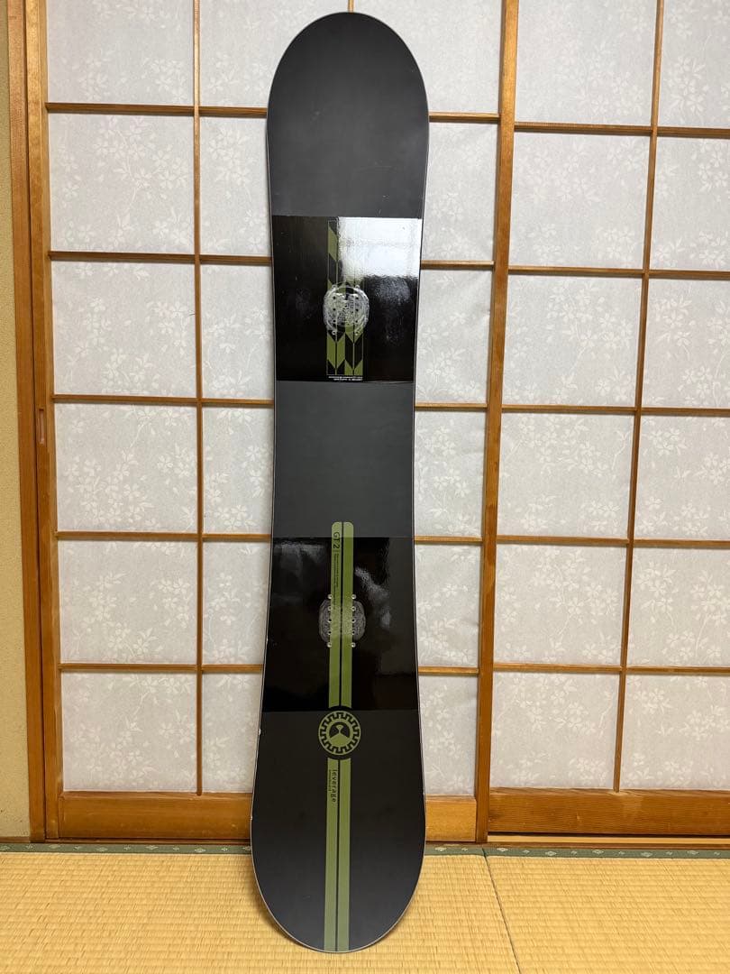 レバレッジ　GT2 155センチ　ダブルキャンバー　ソールカバー付き
