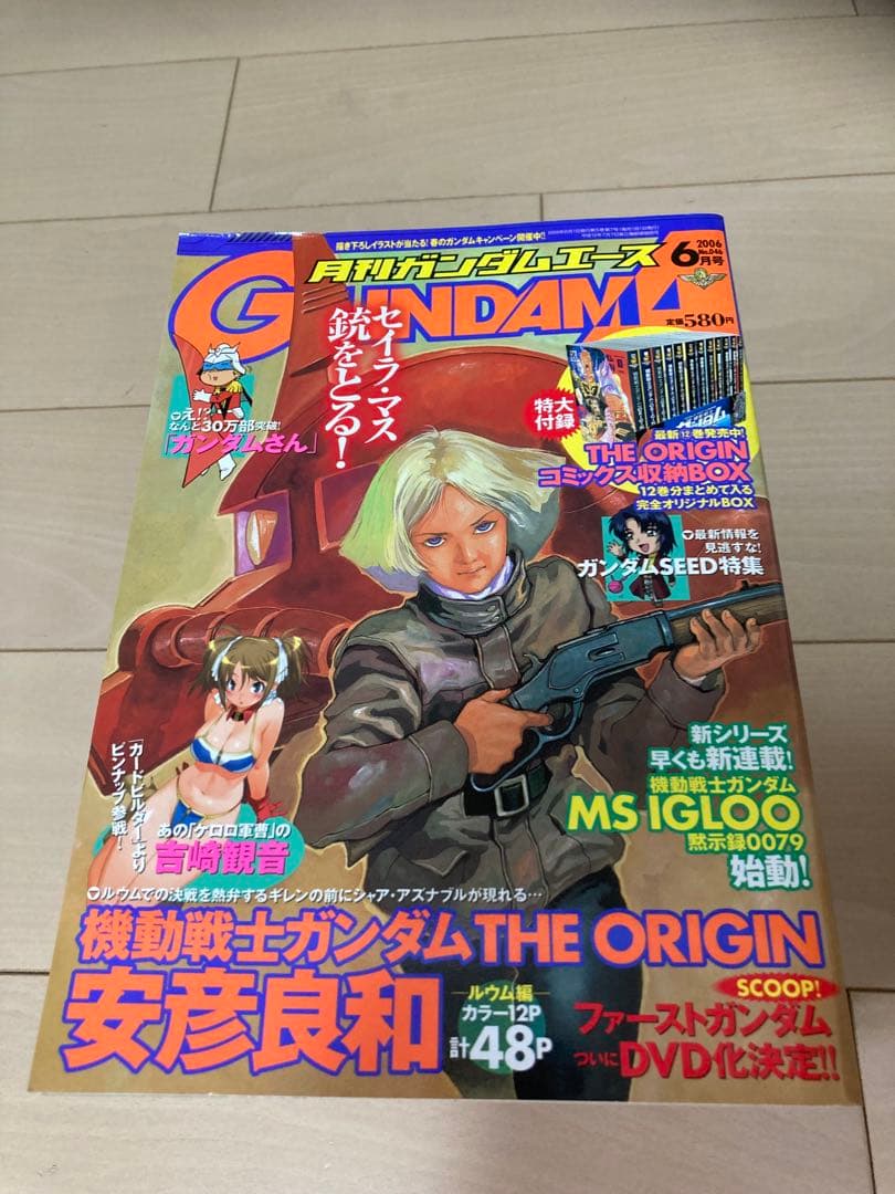 2006年1月号から10月号￼ 付録多数あり。月刊ガンダムエース No４１〜５０