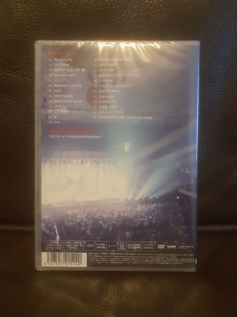 PRINCESS PRINCESS TOUR 2012~再会~　DVD　未開封