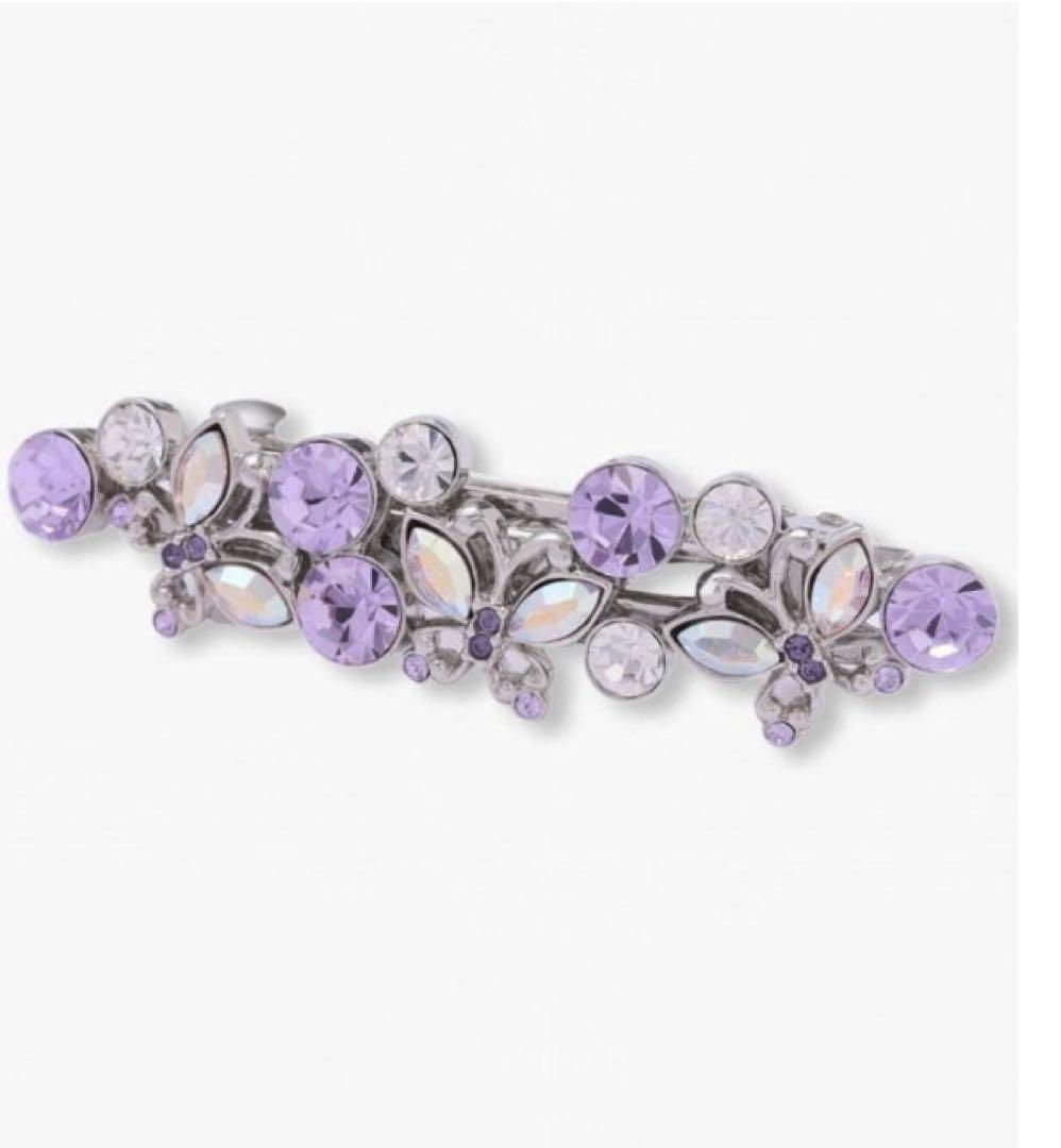 ANNA SUI バレッタ　ヘアピン　蝶デザイン　美品