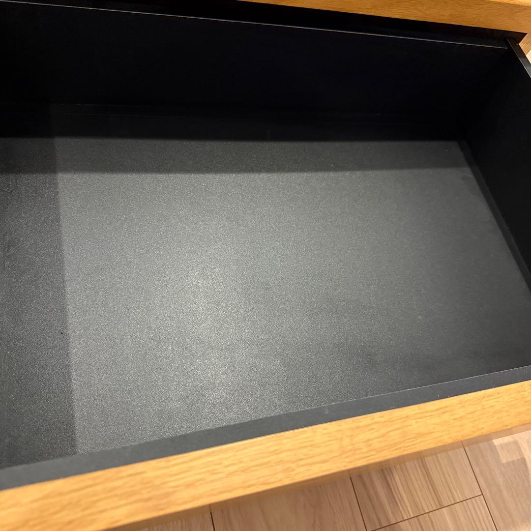 【掲載2/28迄】送料込木製ローテーブル 120cm