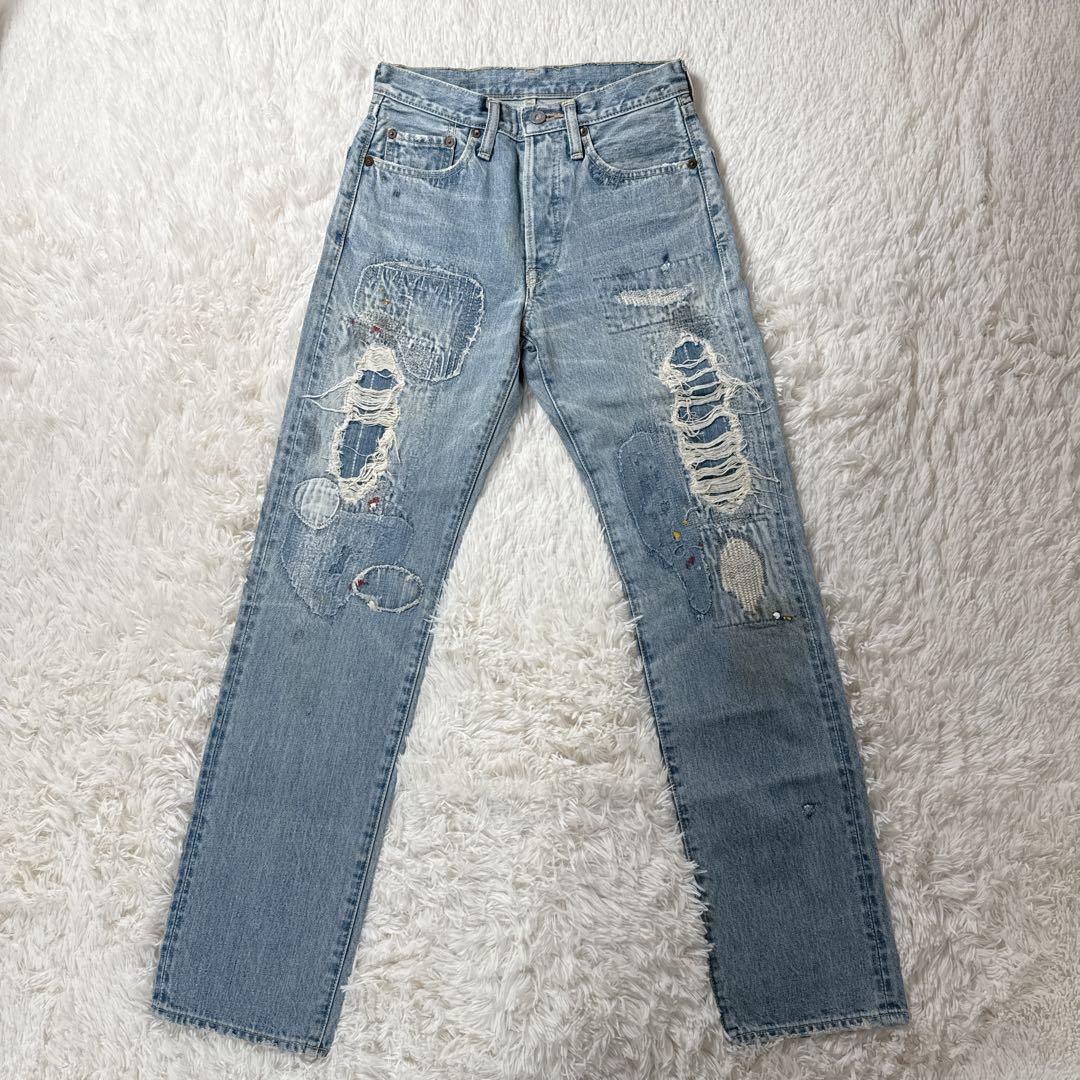 KAPITAL BORO リメイク加工デニム 28 日本製 セルビッジ 赤耳