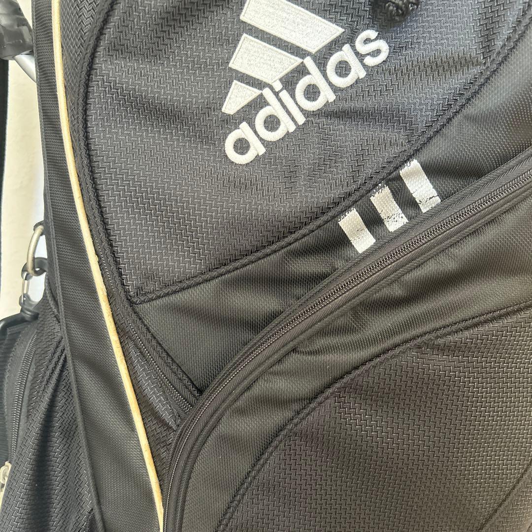 adidas キャディバッグ 黒