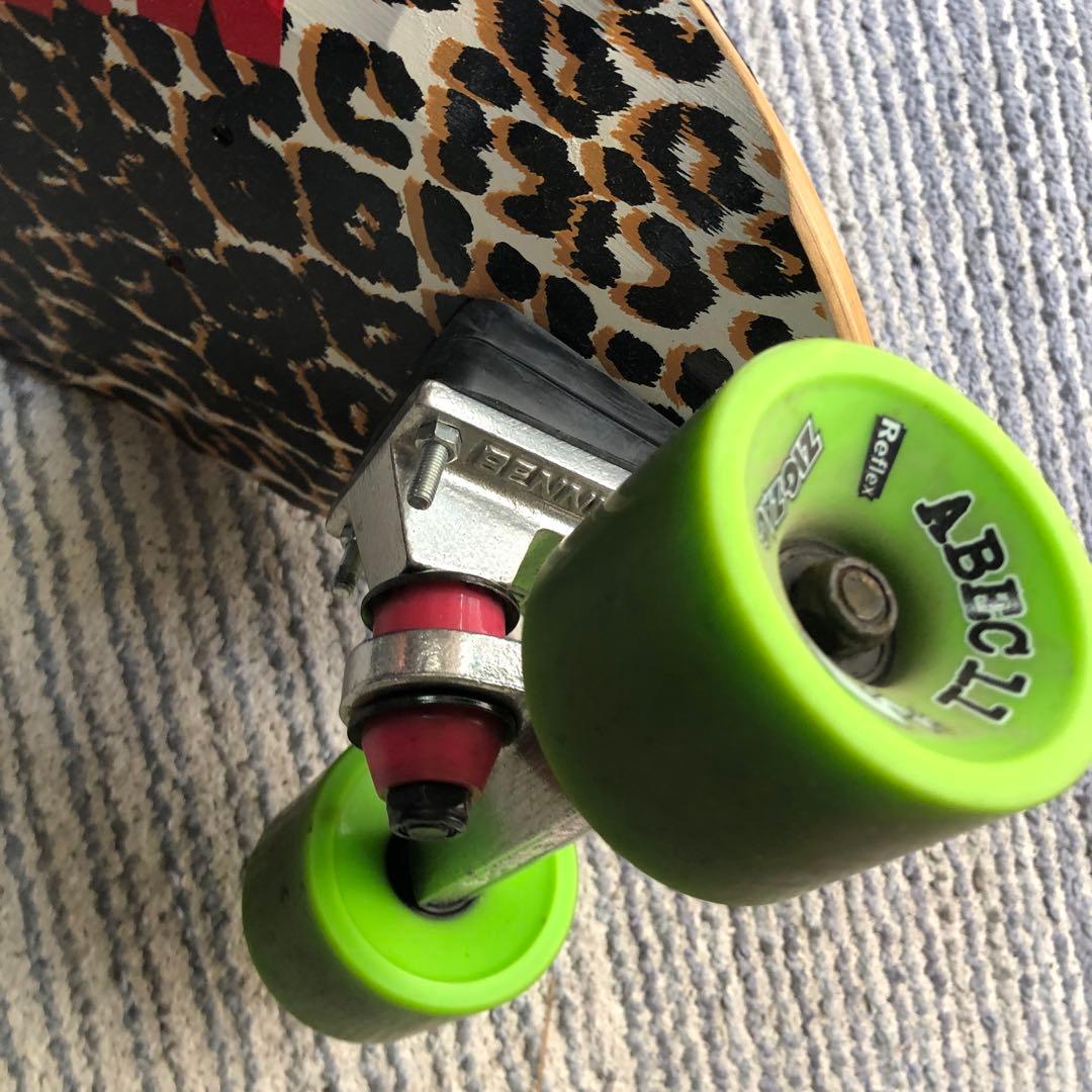 MINI SHREDDER ヒョウ柄スケートボード