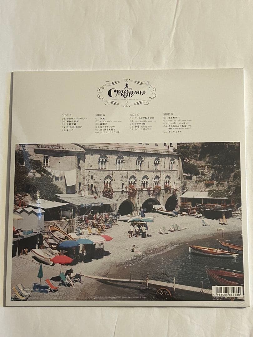 レア未開封2枚組LP Crazy Ken Band Italian Garden