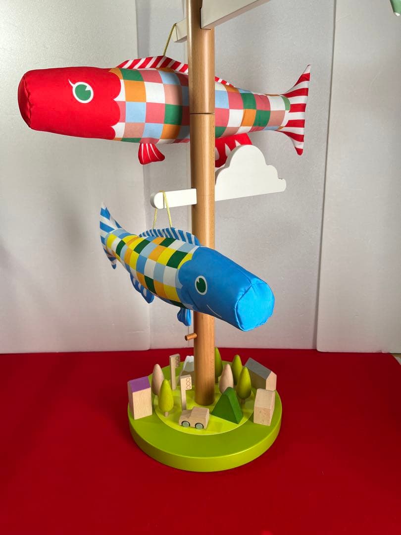 カラフル鯉のぼり飾り　プーカA