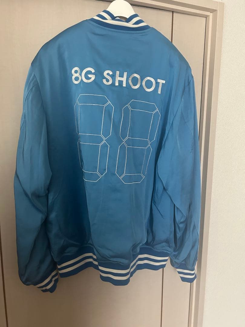8G SHOOT スタジャン ライトブルー