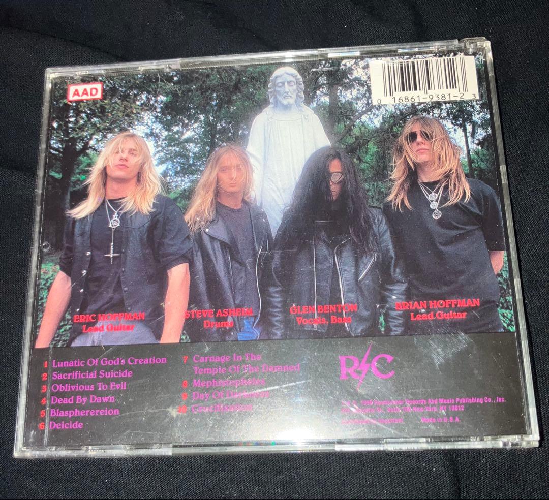 Deicide 1st 貴重R/C Records盤