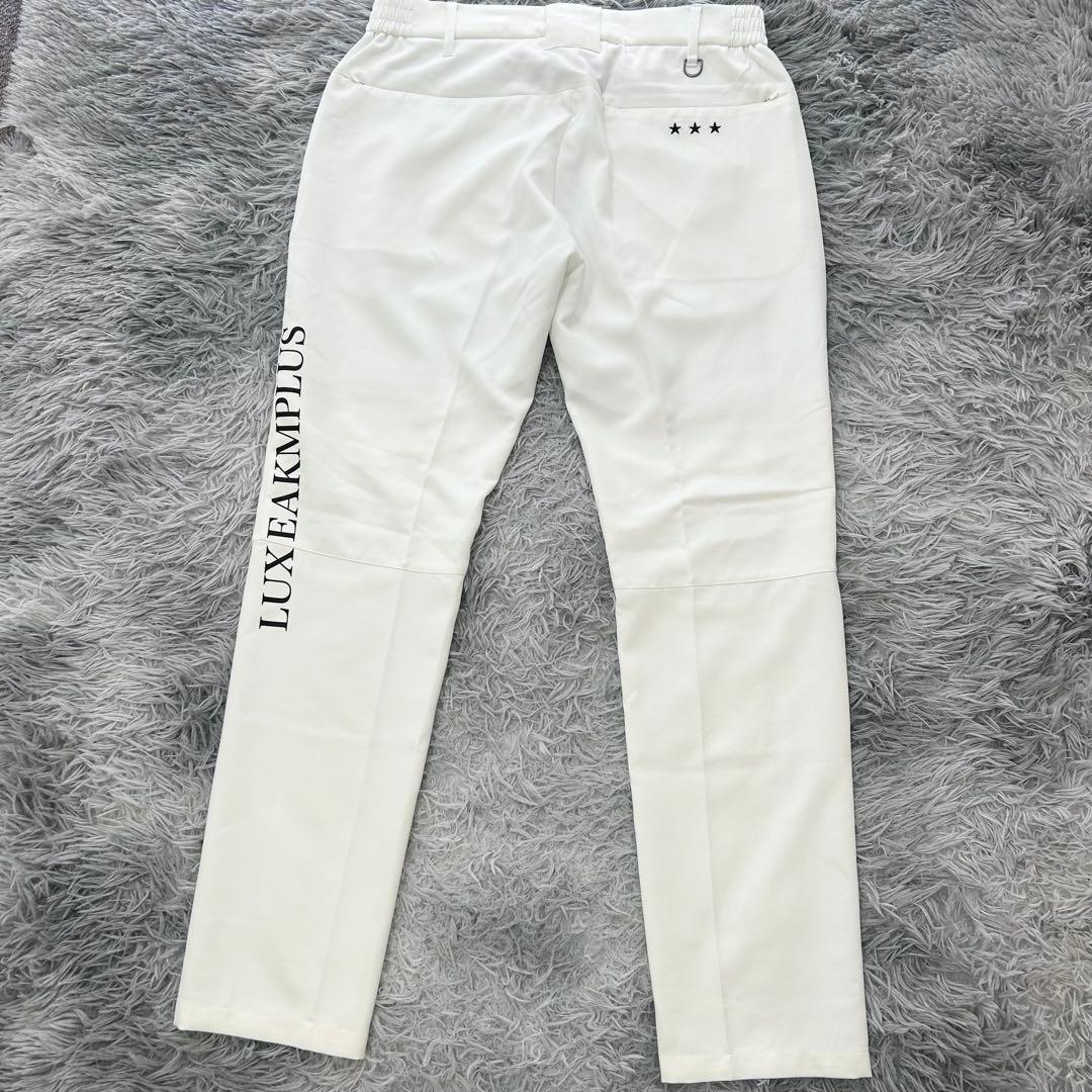 新品　LUXEAKMPLUS パンツ　ストレッチ　テーパード　春夏　XLサイズ
