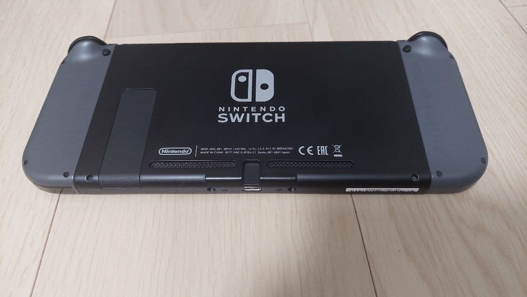 Nintendo Switch 本体 グレー キャリングケース付き