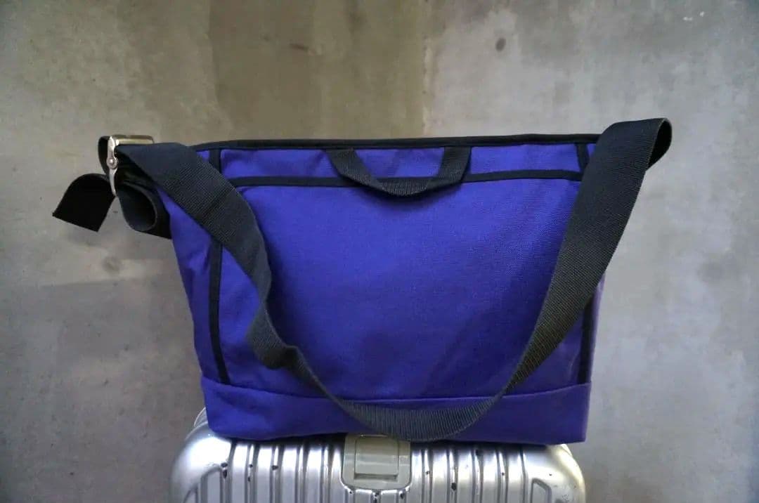 未使用 Manhattan Portage 青紫1000D メッセンジャーバッグ