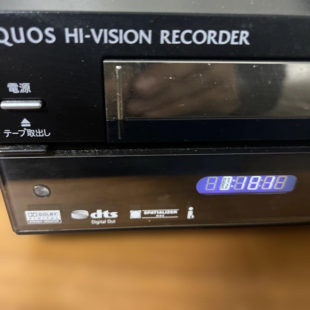 シャープ　HDD・DVD・ビデオ一体型レコーダー　DV-ACV52　ジャンク品
