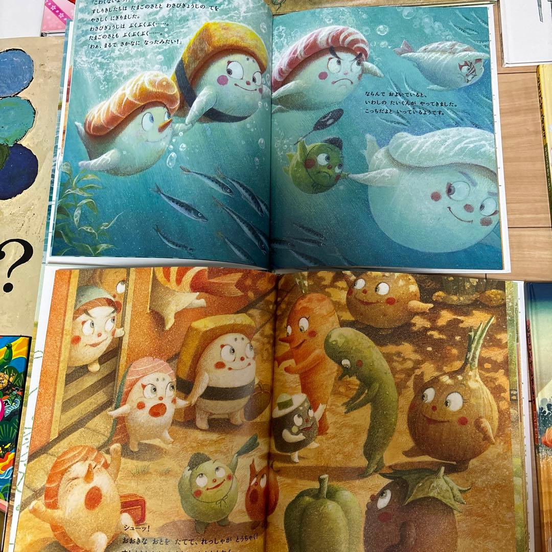 絵本　まとめ売り　ねこのすしやさん　他30冊