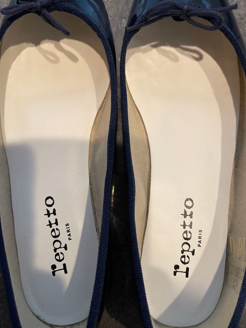 Repettoレペット⭐︎バレエシューズ38ネイビー