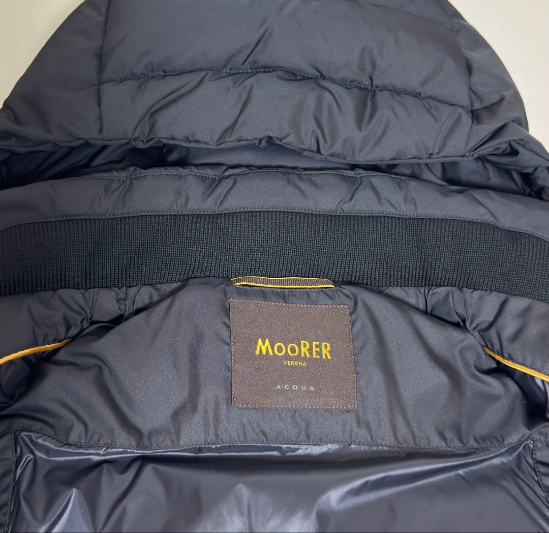 【美品】MOORER FIRE-WK ムーレー ダウンベスト 46