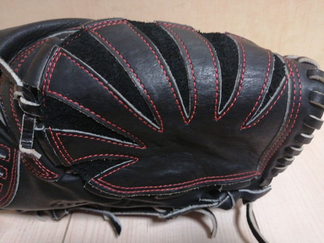 Mizunopro ミズノプロ　軟式グローブ ブラック 右投げ 投手用