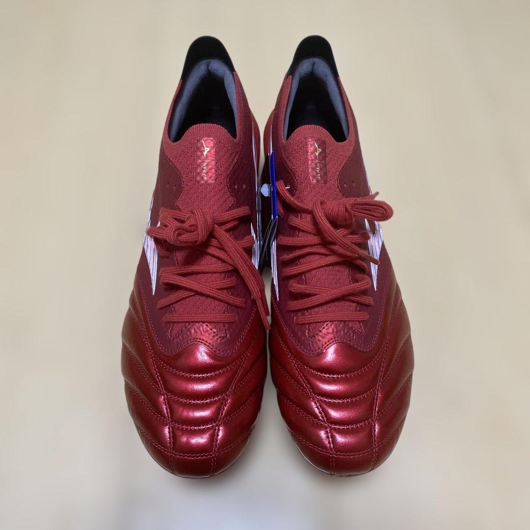 チョロキー 新品 ミズノ モレリアネオ4 β JAPAN 赤白黒 27.0