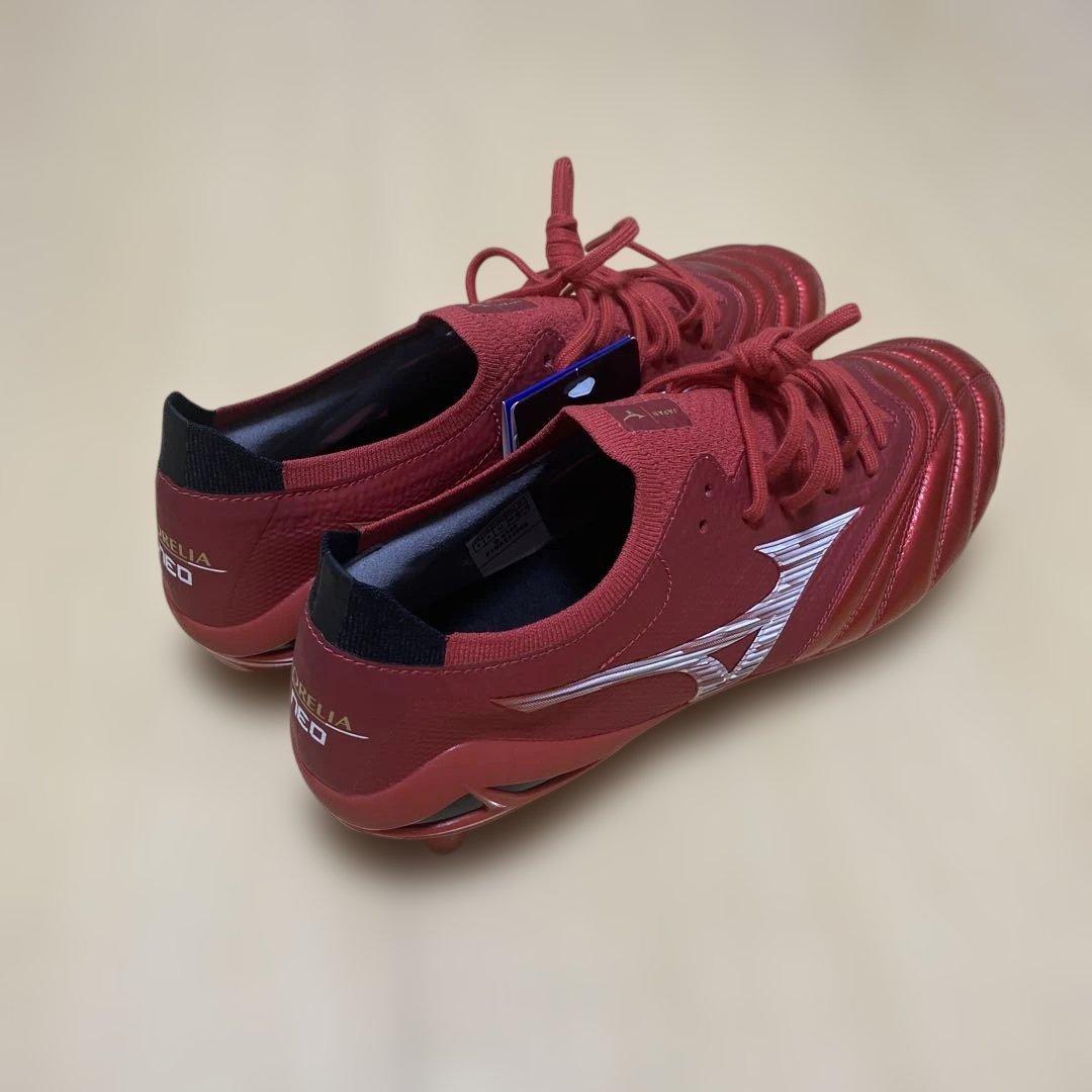 チョロキー 新品 ミズノ モレリアネオ4 β JAPAN 赤白黒 27.0