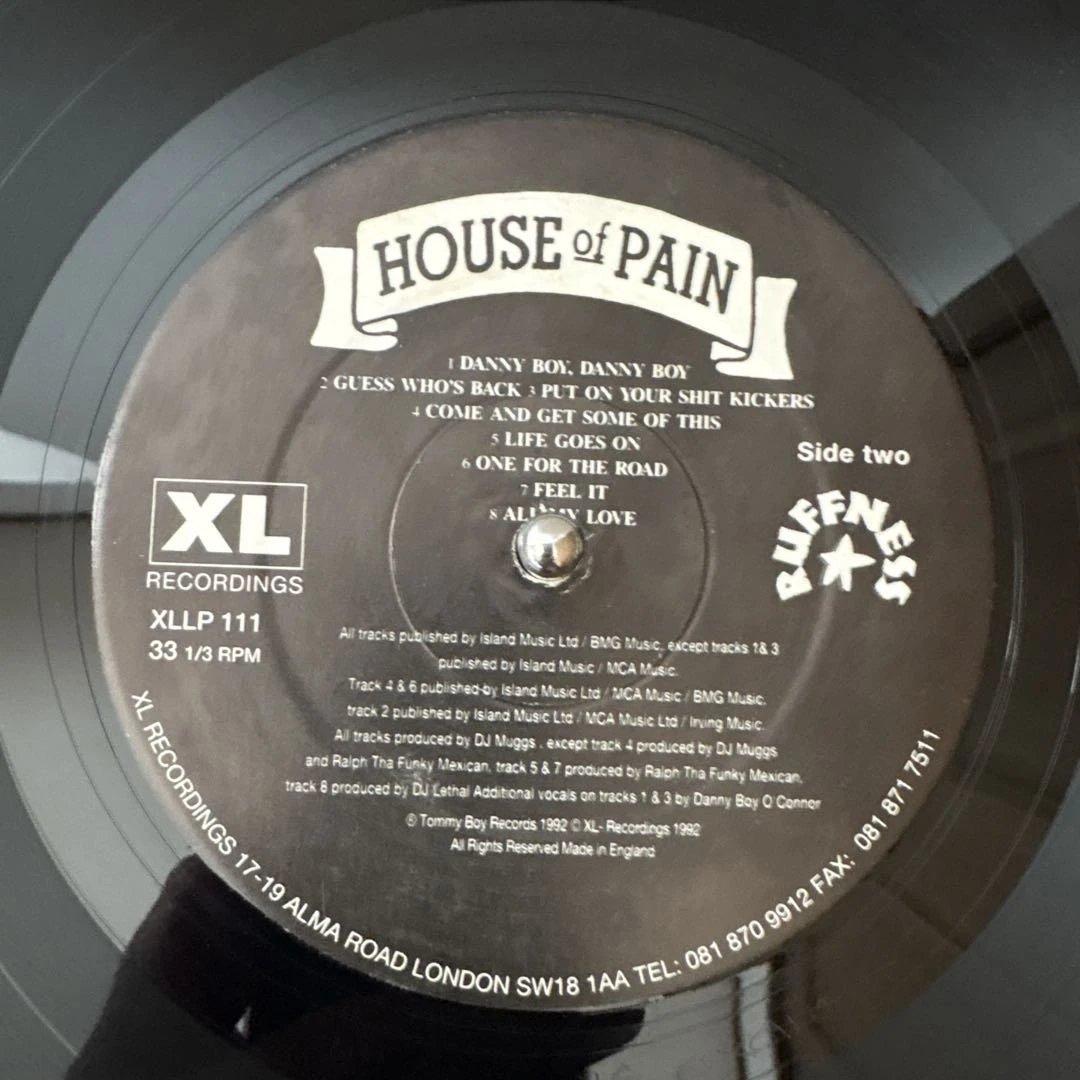 HOUSE of PAIN / FINE MALT LYRICS レアUK盤LP