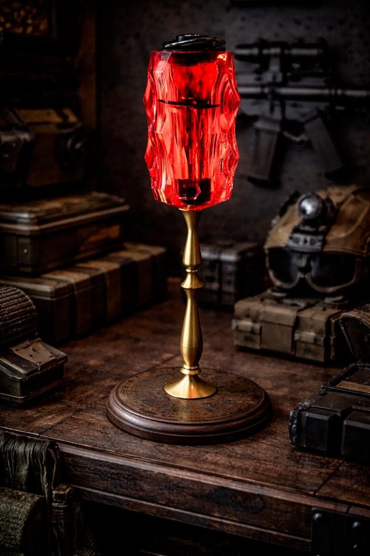 全フルセット　真鍮製　BRASS　LAMP　STAND　アクリルシェード
