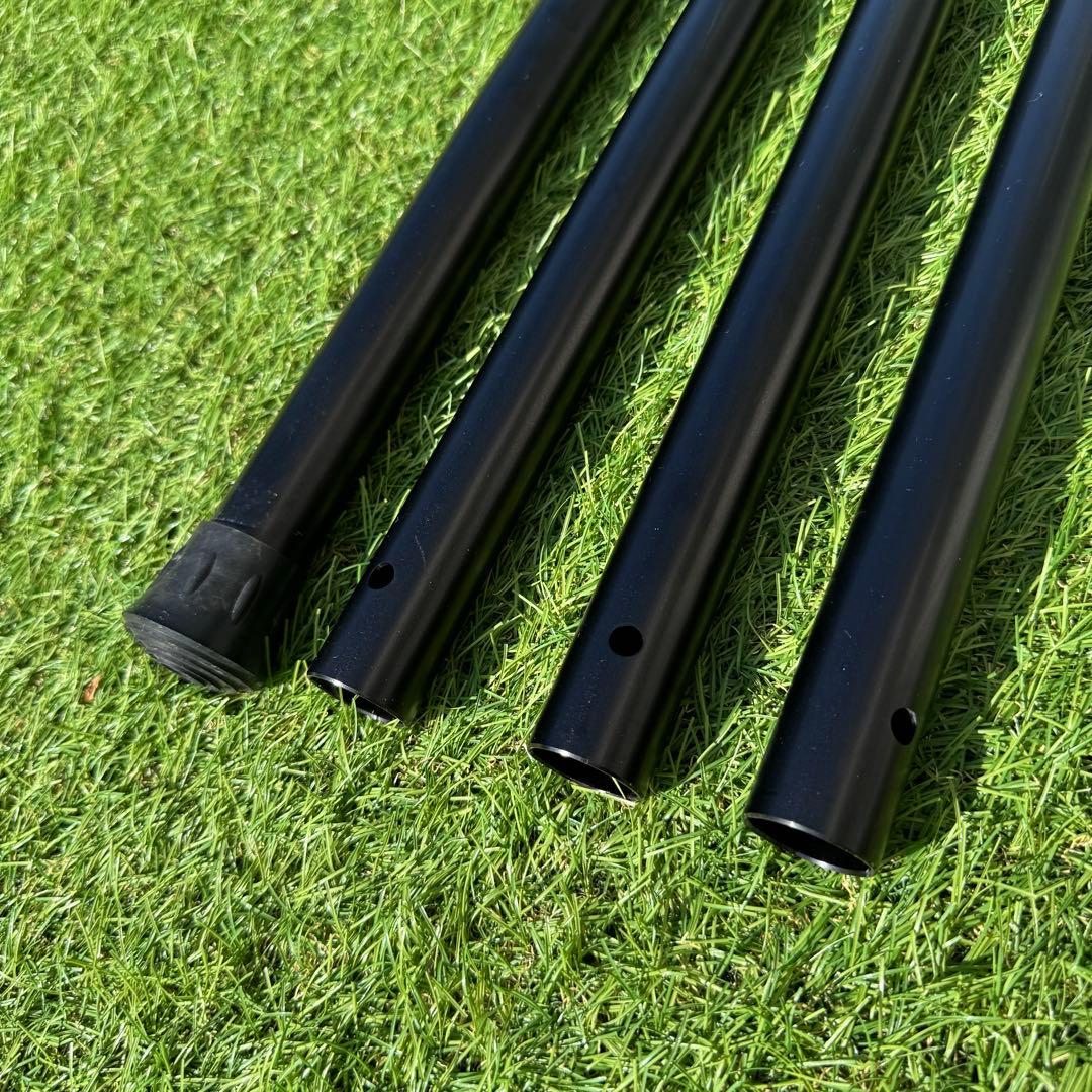 スノーピーク ウイングポール ブラック 280cm+240cm セット