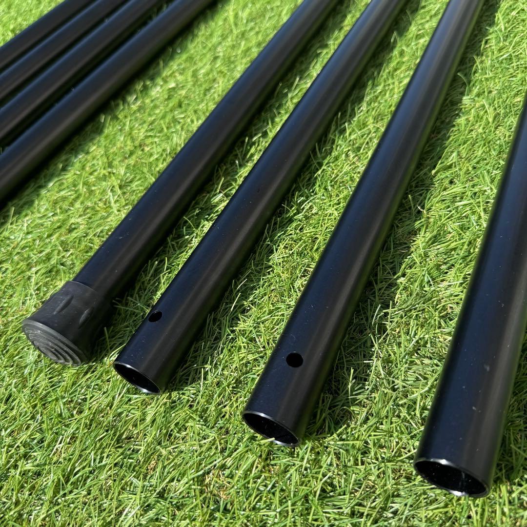 スノーピーク ウイングポール ブラック 280cm+240cm セット