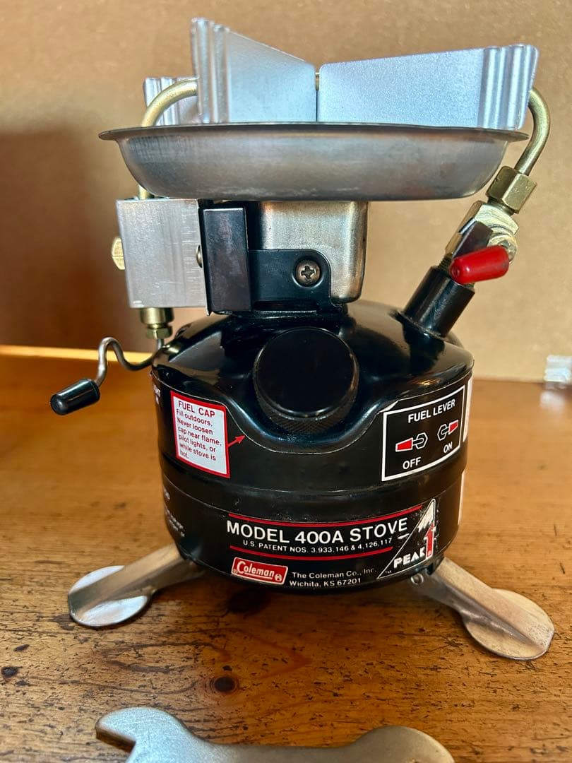 Coleman 400A ２レバー 86年制 ケース付き