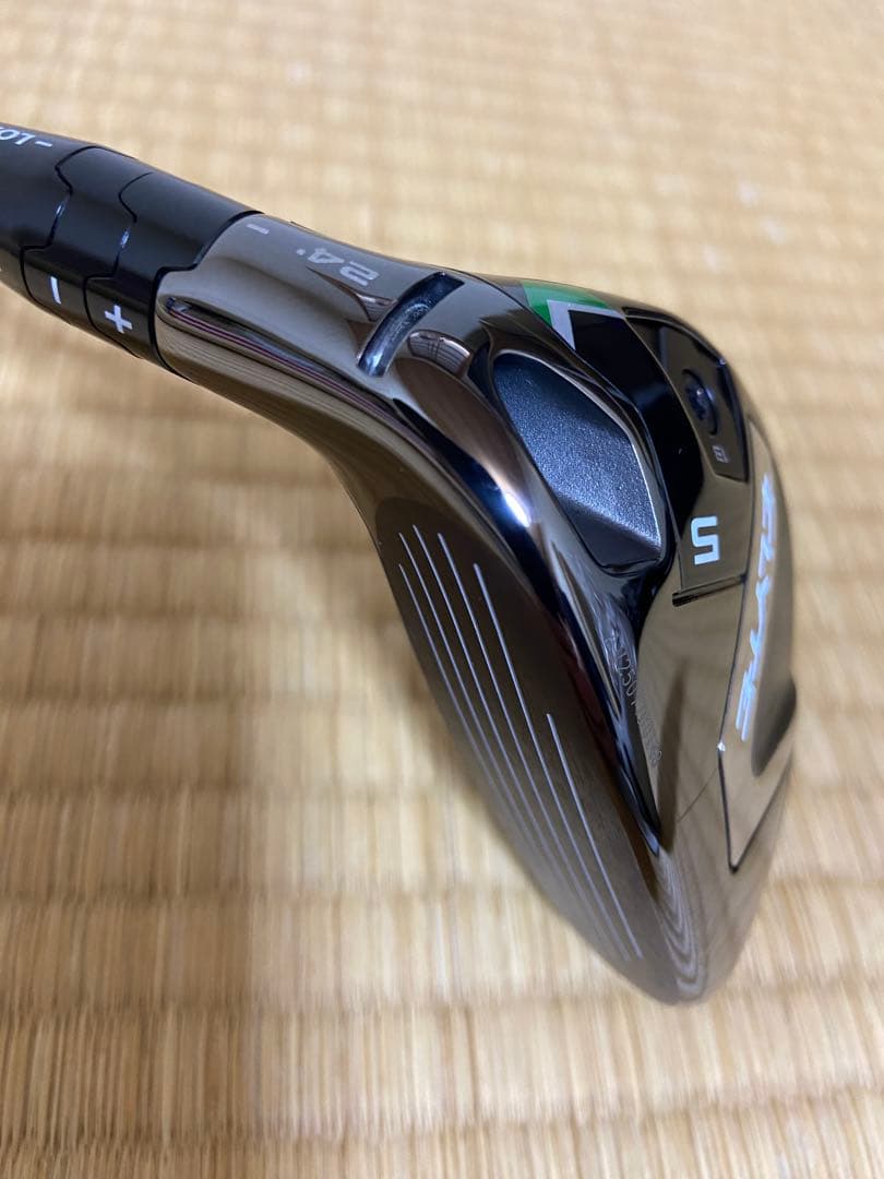 超美品 ELYTE ユーティリティ5H VENTUS GREEN 50S