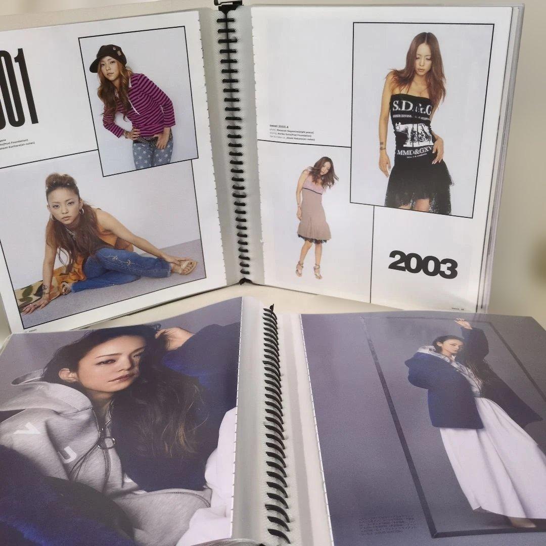 安室奈美恵　雑誌切り抜きファイル２冊セット