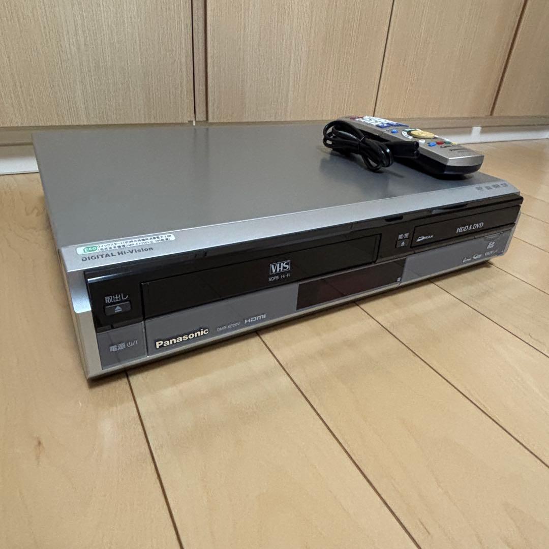 パナソニック DMR-XP20V 250GB DVDレコーダー　VHS DIGA