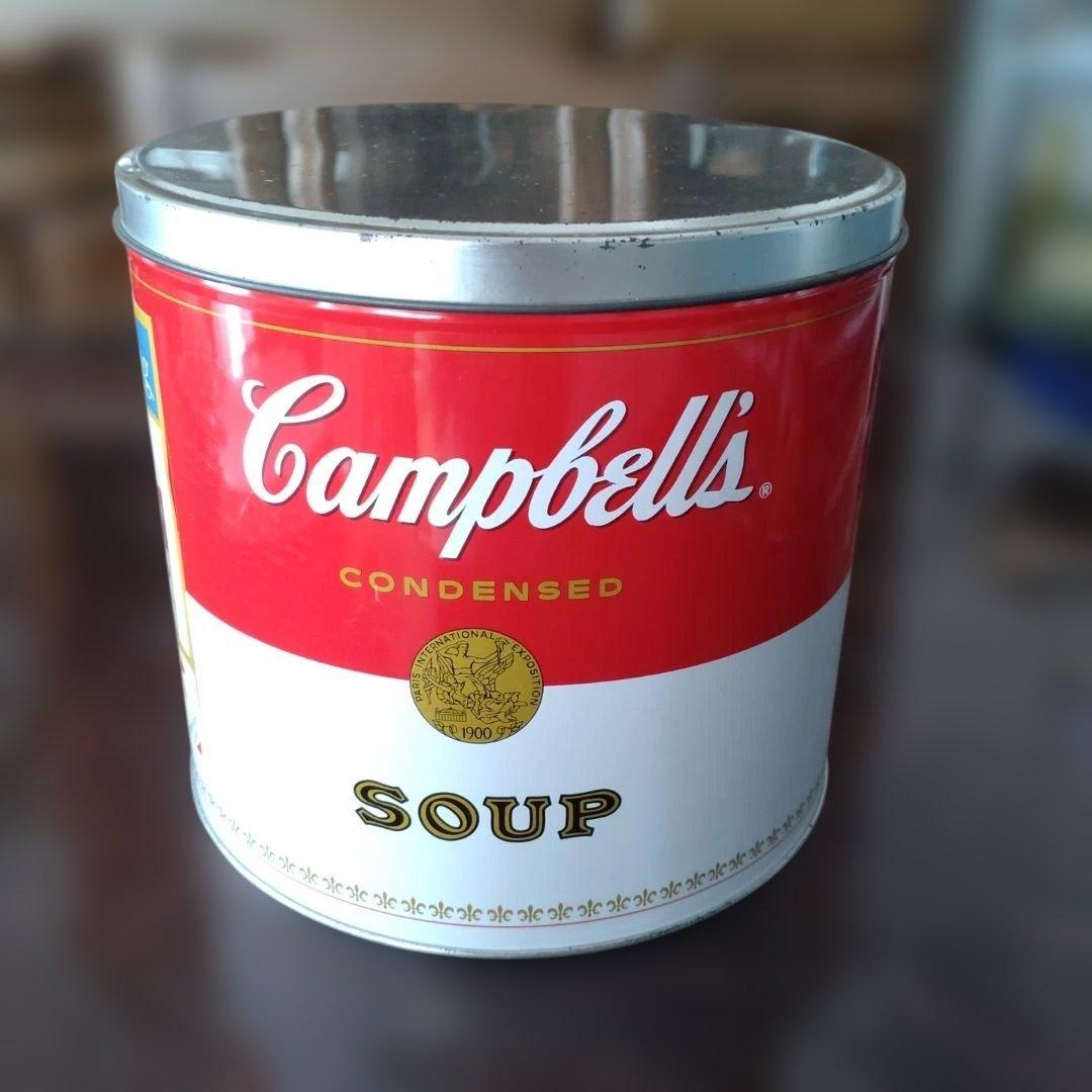 Campbell's コンデンススープ缶グラス4個セットアメリカン雑貨新品未使用