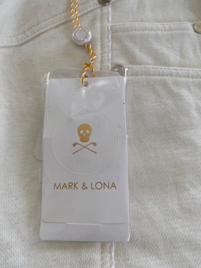 MARK&LONA ミニスカート（白）