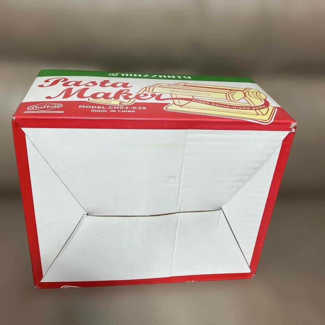 パスタメーカー　ダルトン　MAZZANTY カッター２個付　蕎麦打　製麺機